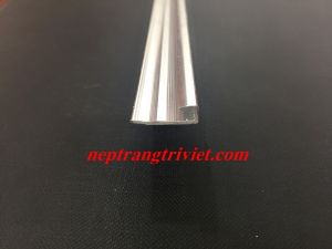 Nẹp nhôm kết thúc sàn nhựa 3mm